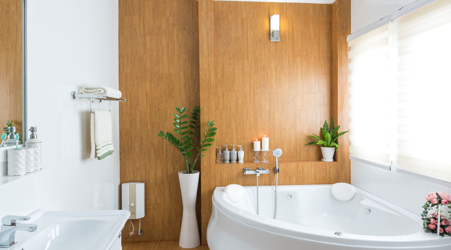 Inspire-se com essas dicas de decoração para transformar seu banheiro em um SPA em casa.